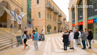 JERUSALEM TODAY An Incredible Stroll from the Jewish Quarter of the Old City to the Market [upl. by Alihet]