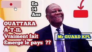 DÉBAT OUATTARA A TIL VRAIMENT FAIT ÉMERGÉ LE PAYS EN 14 ANS [upl. by Goddart778]