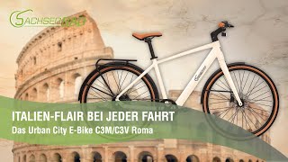 Mediterrane Klassik trifft modernes Urban EBike Urban Trekking EBike C3M C3V Roma [upl. by Nahsor993]