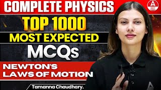 Laws of Motion  Class 11 Physics  Most Important Questions for NEET 2024Tamanna Mam [upl. by Sullivan]