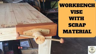 A Workbench vise with scrap material WHY NOT [upl. by Anirahc]