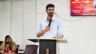 Deliverance Prayer Meeting  Message by BroSam Prasad [upl. by Kcirej]