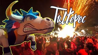 Quemando TOROS en la feria de Tultepec 🐂 VIDEO EXTREMO ⚠️ [upl. by Elkin]