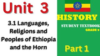 31 Languages Religions and Peoples of Ethiopia and the Horn [upl. by Aya]