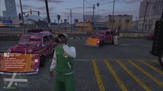 GTA V Online  Passar carro pro amigo mt fácil  Glitch GC2F  Dando e recebendo La ele [upl. by Eileek]