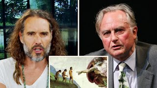 Russell Brand vs Richard Dawkins On Religion Science amp Love [upl. by Adnohsel]