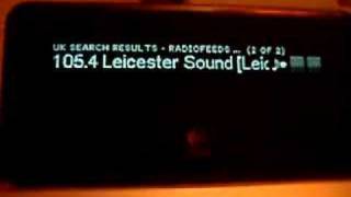 Accessing RadioFeeds on a Logitech Squeezebox [upl. by Notecnirp491]