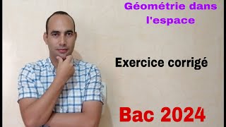 geometrie dans lespacemath 2bac [upl. by Newkirk]