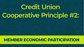 Cooperative Principle 2 Member Economic Participation [upl. by Leigh]