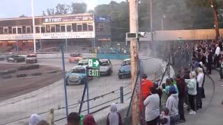 Arlington Bangers 1300cc Stock Cars and Superstox 17th June 2015 [upl. by Wadleigh]