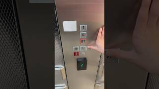 Riding a Schindler elevator lift at Coles Brisbane lift lifts elevator elevators [upl. by Attolrac]