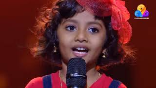 topsinger2 flowerstv meghna Flowers Top Singer 2  മേഘന  cute performance [upl. by Ynney]