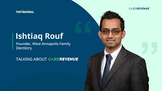 Ishtiaq Rouf  West Annapolis Family Dentistry USA  Dental RCM  CareRevenue [upl. by Rigby780]