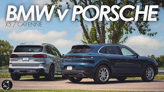 BMW X5 vs Porsche Cayenne  Your Family Demands It [upl. by Nevsa]