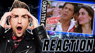 quotChammak Challo Full Songquot Video quotRa Onequot  ShahRukh Khan  Kareena Kapoorm REACTION [upl. by Eenar]