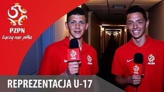 U17 Reporterzy Kownacki i Wieteska o ligowym klasyku [upl. by Marris390]