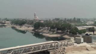 Roof of Saddam Husseins Palace at Victory Base Complex Baghdad Iraq Aug 08 [upl. by Aipmylo]