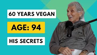 94 YEAR OLD LONG TERM RAW VEGAN SHARES HIS SECRETS TO THRIVING [upl. by Rodi]