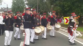 Marche SaintGhislain GerpinnesFlaches 2018  11 Procession aprèsmidi [upl. by Koy]