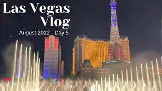 Las Vegas Vlog August 2022  Day 5 [upl. by Acebber315]