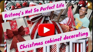 Transform Your Kitchen Cabinets for Christmas Easy amp Festive Decorating Ideas [upl. by Eicnarf361]