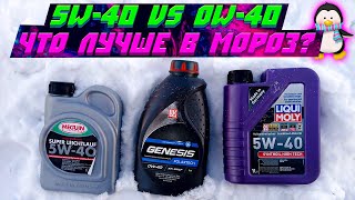 LIQUI MOLY 5W40 VS Лукойл 0W40 [upl. by Enahpad30]