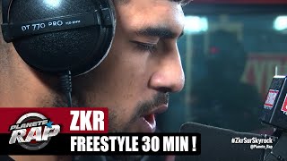 Exclu Zkr  Freestyle de 30 minutes  PlanèteRap [upl. by Sarajane]