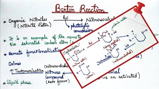 Barton Reaction  Barton Reaction Photochemistry [upl. by Cohlier]