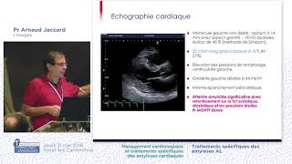 Les traitements de lamylose AL par Arnaud Jaccard Master Amyloses Cardiaques [upl. by Asusej372]