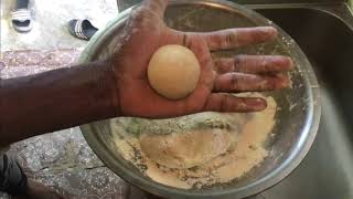 Chef Demoy Cooking Steamed Callaloo amp Saltfish With Fried Dumplings🥘 Chef Demoy Cooking🥘 [upl. by Yelsnia]