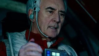 Star Wars The Rise of Skywalker Wedge Antilles scene [upl. by Tanhya]