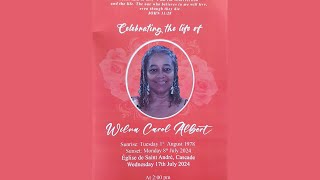 Celebrating The Life Of Wilna Carol Albert [upl. by Shannon260]