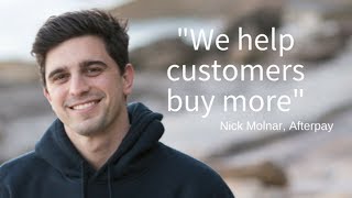 How To Encourage Customers To Buy More With Afterpays Nick Molnar  335 [upl. by Honora]