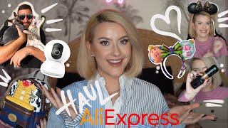 HAUL ALIEXPRESS Ideas de regalos nueva máquina de tatuar mucho Disney gadgets🌸🏡🌈 [upl. by Darach]