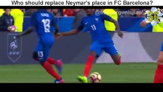 Who should replace Neymar in FC Barcelona  Griezmann Coutinho Dembele Mbappe [upl. by Domela377]