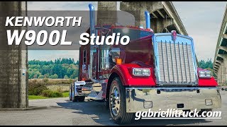 Kenworth W900L STUDIO Sleeper for sale near me [upl. by Tollman545]