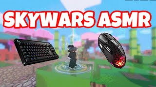 Roblox Bedwars SKYWARS ASMR [upl. by Odrarej]