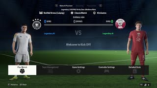 Germany vs Qatar  EA FC 24 Gameplay Simulation  4K 60FPS [upl. by Daffie]