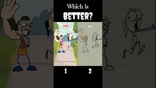 2014 vs 2024  which is better animation meme memes [upl. by Sidnac]