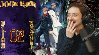 Teeaboo Reacts  Jujutsu Kaisen Episode 2  Handle With Care [upl. by Jonny]