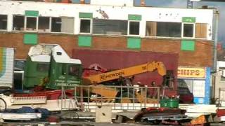 Rhyl Ocean Beach Demolition Part 2  27 October 2007 [upl. by Japha]