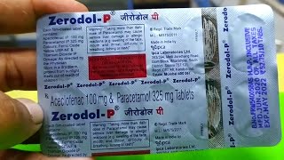 Zerodol  P tablet for Pain Relief  Dard ki tablet Zerodol P tablet uses [upl. by Lamhaj889]