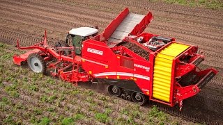 GRIMME VARITRON 470 TERRA TRAC  selfpropelled Potato Harvester [upl. by Rosaline]