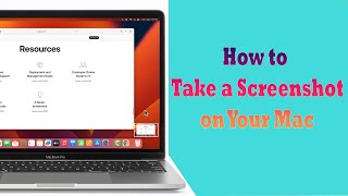 How to Take a Screenshot on Your Mac [upl. by Iknarf]