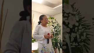 Necrological service for my Sister Josephine  Angela Saldivar Rebutar at Dela Paz Funeral Home [upl. by Wyatan]