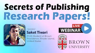 Secrets of Publishing Research Papers [upl. by Hayden]