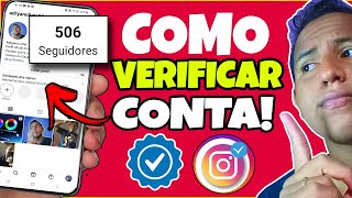 Como ter selo de verificação no Instagram com poucos seguidores PASSO A PASSO [upl. by Sturges]