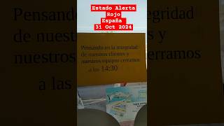 Alerta Rojo España Castellón 🚨 quarentena [upl. by Hakim]