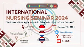 INSEN INTERNATIONAL NURSING SEMINAR 2024 [upl. by Allecram]