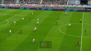 PES 2021 Gameplay  Polska  Portugalia  Liga Narodów 2024 [upl. by Attekal513]